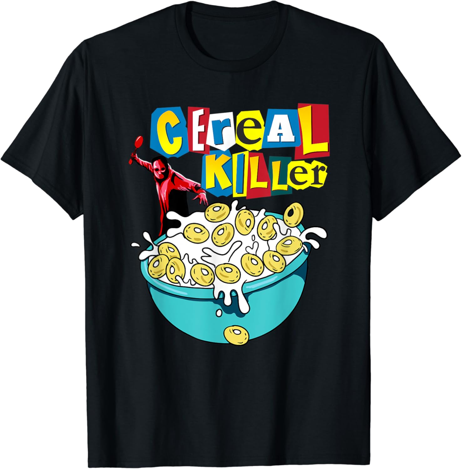 Cereal Killer Funny Shirt Breakfast CEREAL KILLER TShirt